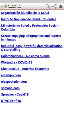 Covid-19 Colombia android App screenshot 10