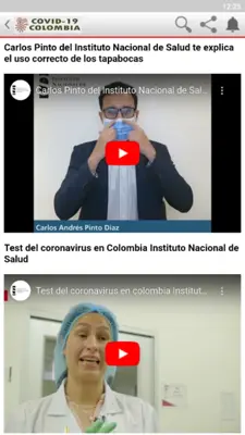 Covid-19 Colombia android App screenshot 12